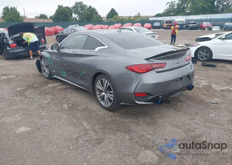 2020 Infiniti Q60 Red Sport 400 Awd from USA, damaged, VIN JN1FV7EL5LM460178